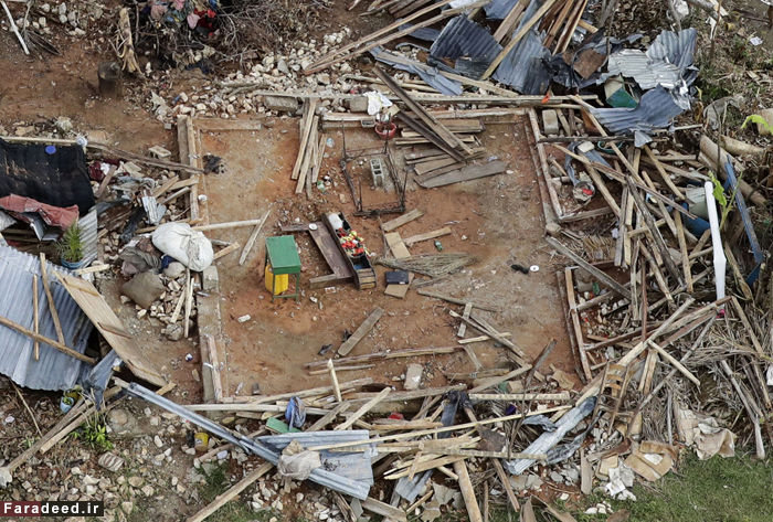 تصاویر/ هائیتی در آستانه فاجعه انسانی