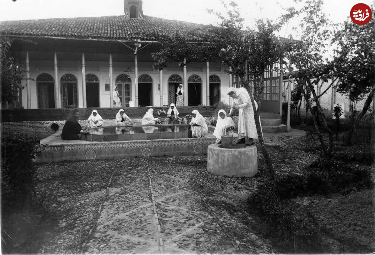 (عکس) نمایی از خانه جذاب دختر ناصرالدین شاه و تاجی در گیلان