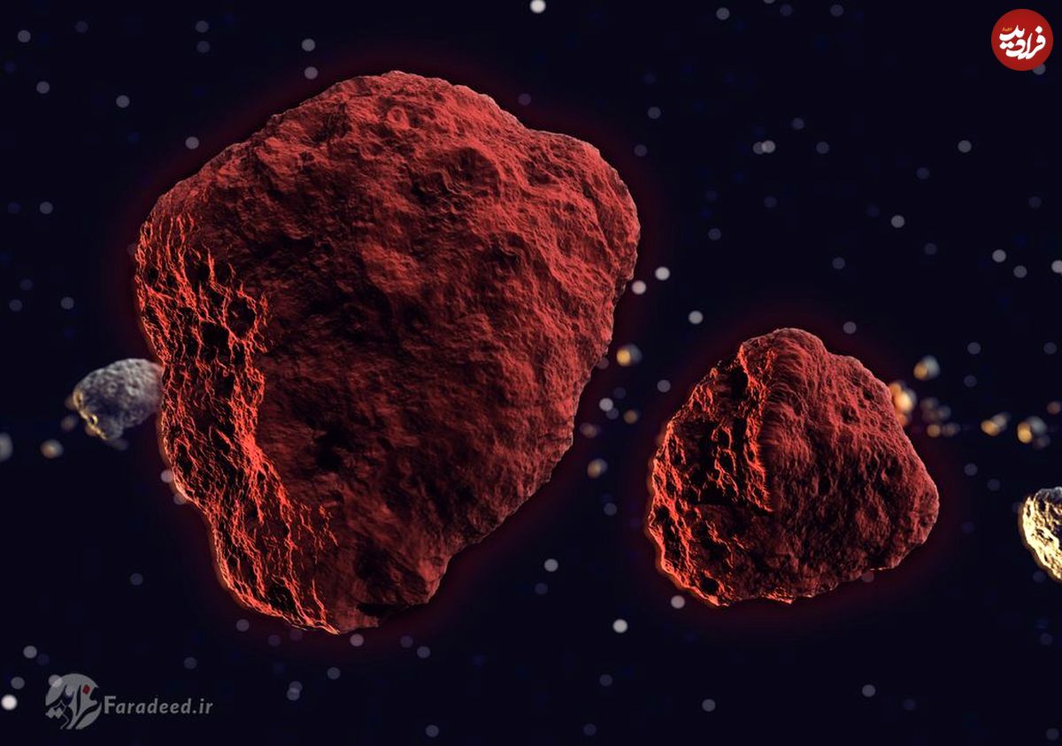 دو سیارک بسیار سرخ رنگ، جایی دور از خانه شان کشف شدند