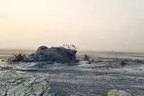 ببینید| فوران گل‌فشان در سواحل مکران؛ آتشفشانی که آتش ندارد