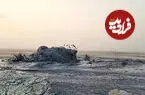ببینید| فوران گل‌فشان در سواحل مکران؛ آتشفشانی که آتش ندارد