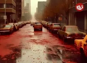 تصاویر؛ باران رنگی؛ از باران قرمز کرالا تا باران رنگی جزیره هرمز، پدیده‌ای نادر و شگفت‌انگیز که در ایران و جهان دیده می‌شود