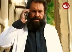 عکس| سفر در زمان؛ «فرمانده داعشی» در اتاق گریم سریال پایتخت 5؛ سال 96