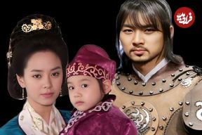 عکس| سفر در زمان؛ «بانو سویا و کارگردان» در پشت صحنه سریال جومونگ؛ 20 سال قبل