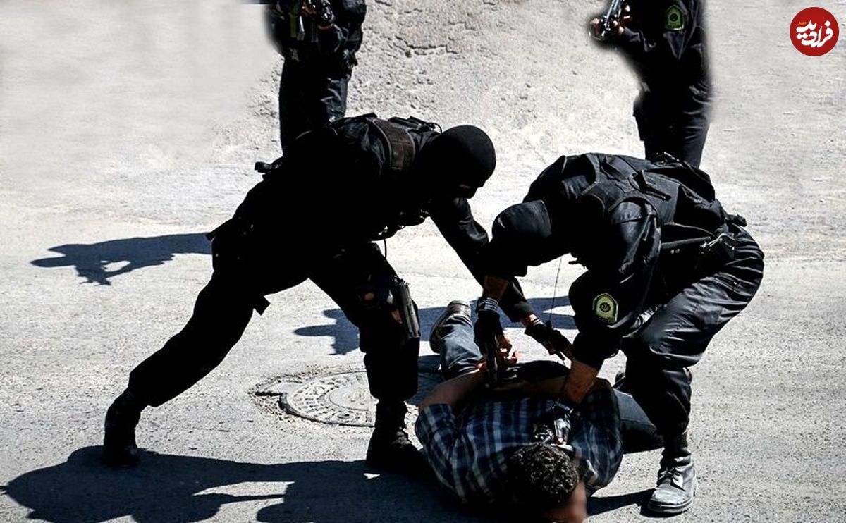 لحظه شلیک به گروگانگیر در شیراز