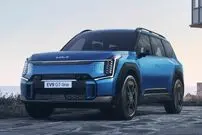 (تصاویر) کیا EV۹؛ شاسی‌بلند جذاب کره‌ای‌ها