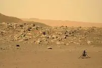 (عکس) انتشار واضح‌ترین تصویر از پهپاد مریخی ناسا