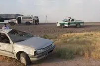 (ویدئو) لحظه واژگون شدن ۴۰۵ با ۱۸ سرنشین افغانی 