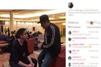 سلفی گلزار و نوه فردین