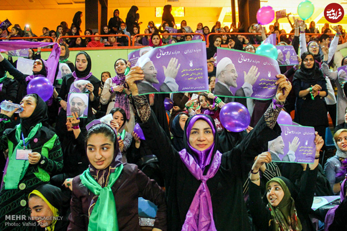 تصاویر/ جشن هواداران روحانی در تبریز