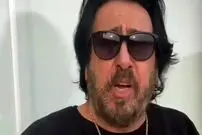 (تصویر) شهرام شب پره بعد از عمل جراحی بینی