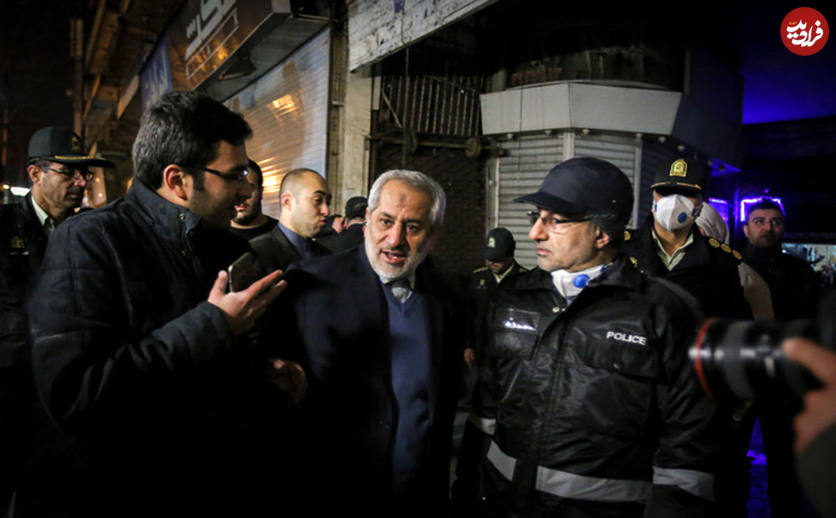 تصاویر/ تخریب ساختمان مجاور پلاسکو