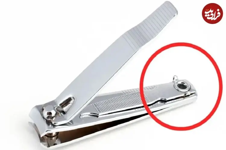 کاربران فضای مجازی از کاربرد سوراخ کوچک روی ناخن‌گیر متعجب شدند!