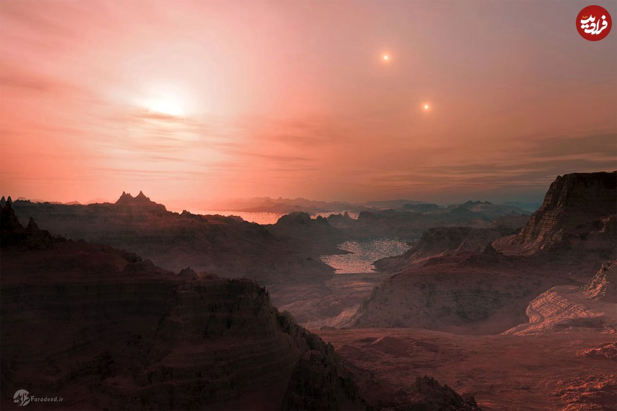 کشف یک سیاره در منظومه‌ای سه ستاره‌ای