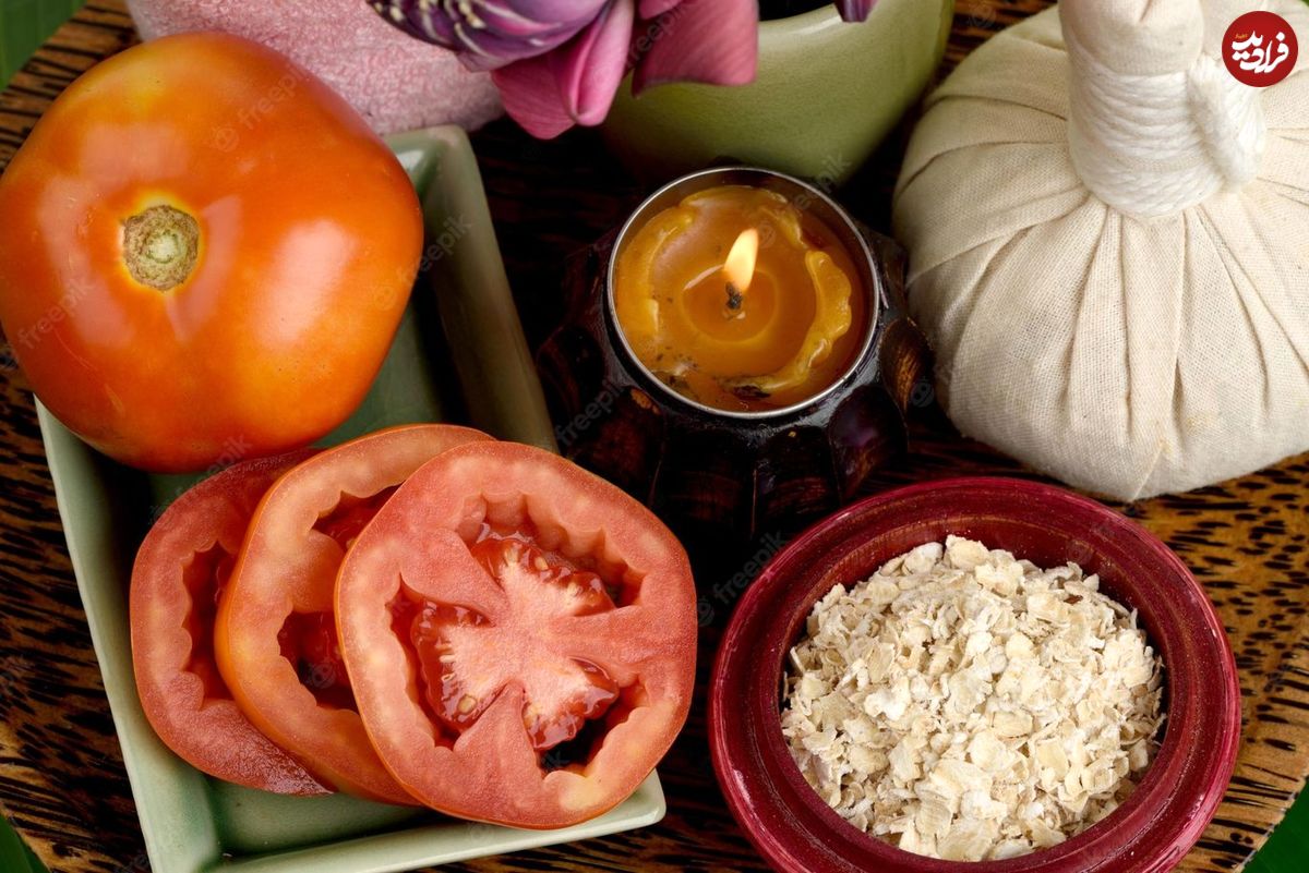 ۱۲ ماسک گوجه فرنگی برای زیبایی