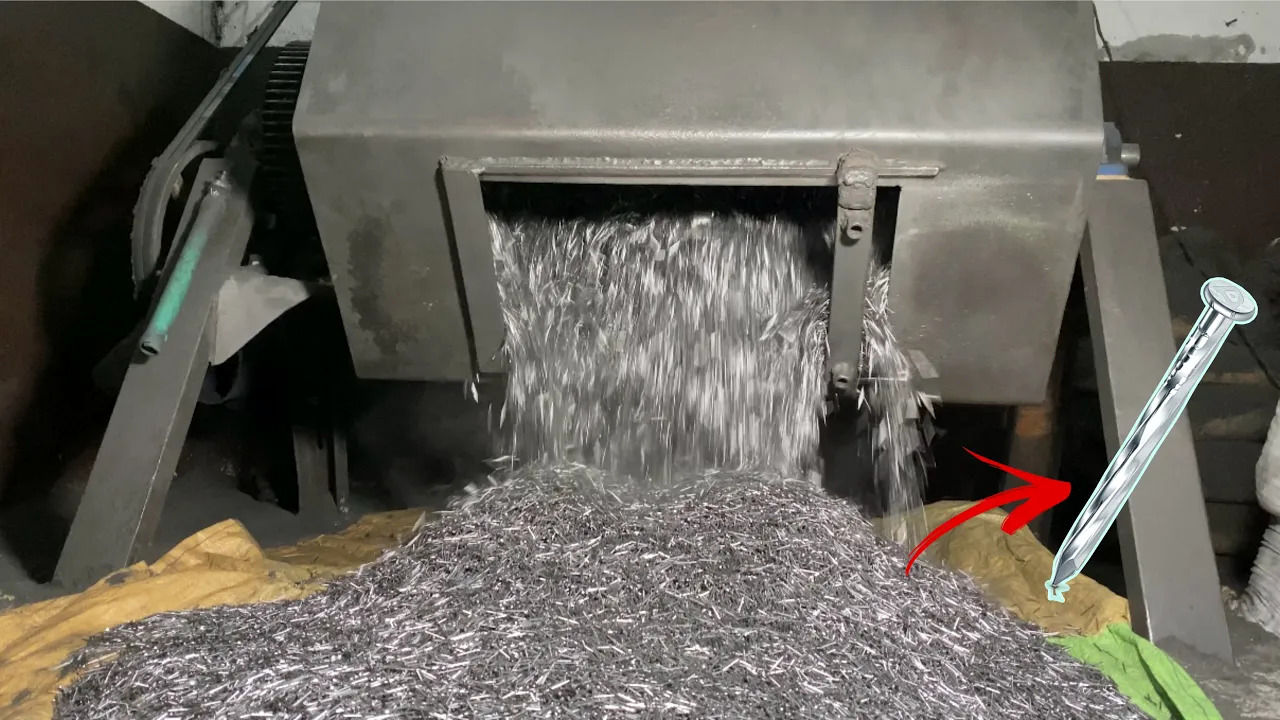 (ویدئو) چگونه این کارخانه پاکستانی روزی 3 تُن میخ تولید می کند؟ 