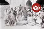عکس| سفر به ایران قدیم؛ منظرۀ «بازار رشت» در دوران قاجار