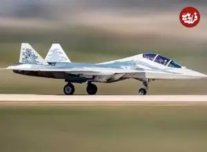 عکس| سوخوی جدید از راه رسید / جنگنده پنهان‌کار دو نفره