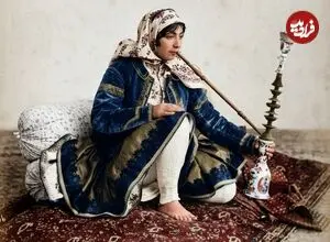 تصاویر| سفر به دوران قاجار؛ از «کاروان خرهای خارکش» تا «کارگاه تولید تریاک»