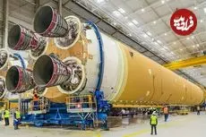 ببینید| مراحل تولید موشک های فضایی غول پیکر در کارخانه ای مدرن ناسا