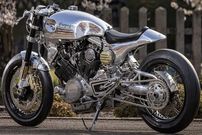 تصاویر| تولد دوباره یک موتورسیکلت کلاسیک؛ یاماها XV1000 با طراحی مدرن به جاده بازگشت