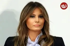 عکس| سفر در زمان؛ «ملانیا و دونالد ترامپ» در مسابقات آزاد آمریکا؛ سال 1380