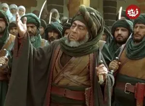 عکس| سفر در زمان؛ «نجده، سردسته خوارج مکه» در پشت صحنه سریال مختارنامه؛ سال 85