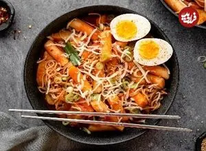 دوکبوکی، غذای خیابانی محبوب کره ای‌ها؛ تند، پنیری و خوشمزه + روش تهیه
