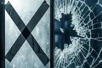 الگوی چسب زدن به شیشه‌ها در جنگ + راهنمای تصویری