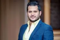 عکسی از جشن تولد ۳۹ سالگی بازیگر آوای باران