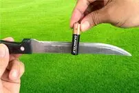 (ویدئو) 4 روش درخشان برای تیز کردن چاقوهای کُند مثل تیغ جراحی