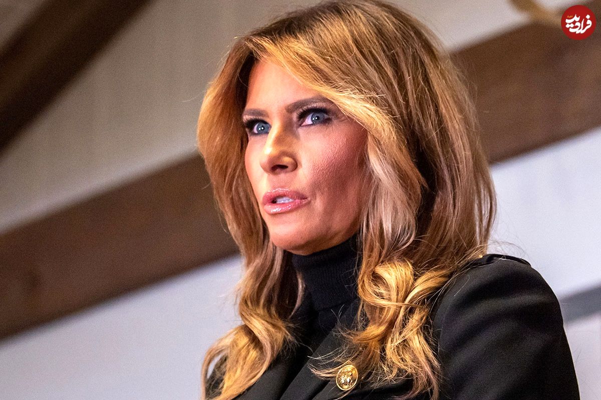 عکس| سفر در زمان؛ «ملانیا ترامپ» در مراسم تشییع جنازه فرد ترامپ در نیویورک؛ سال 1378