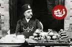 عکس| سفر در زمان؛ «مظفرالدین‌شاه قاجار» با تاج زرین و در اواخر عمرش
