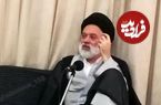عکس؛ سفر به تاریخ؛ »سید مصطفی خامنه‌ای» در کنار «سردار عزیز جعفری» در یک مراسم؛ سال 96
