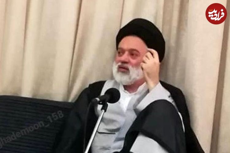 عکس؛ سفر به تاریخ؛ «سید مصطفی خامنه‌ای» در کنار «سردار عزیز جعفری» در یک مراسم؛ سال 96