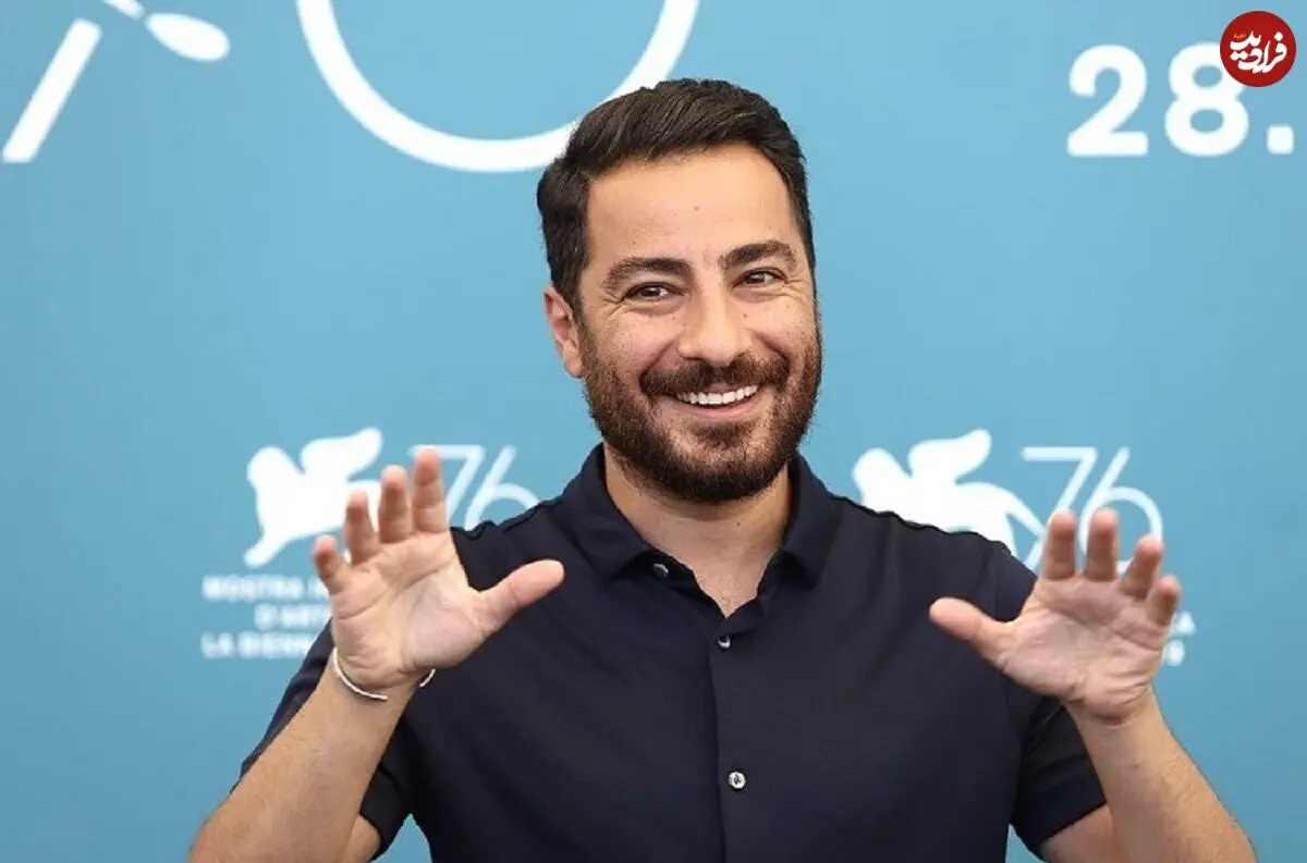 عکسی از نوید محمدزاده و بازیگر پوست شیر در یک عروسی
