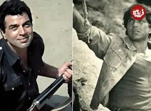 عکس| سفر در زمان؛ «ویرو و جی دو» 25 سال بعد فیلم شعله در بمبئی؛ سال 1389