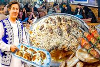 ببینید؛ غذای خیابانی افغانستان در ایران؛ قابلی پلو، منتو، بولانی و ... در تهران