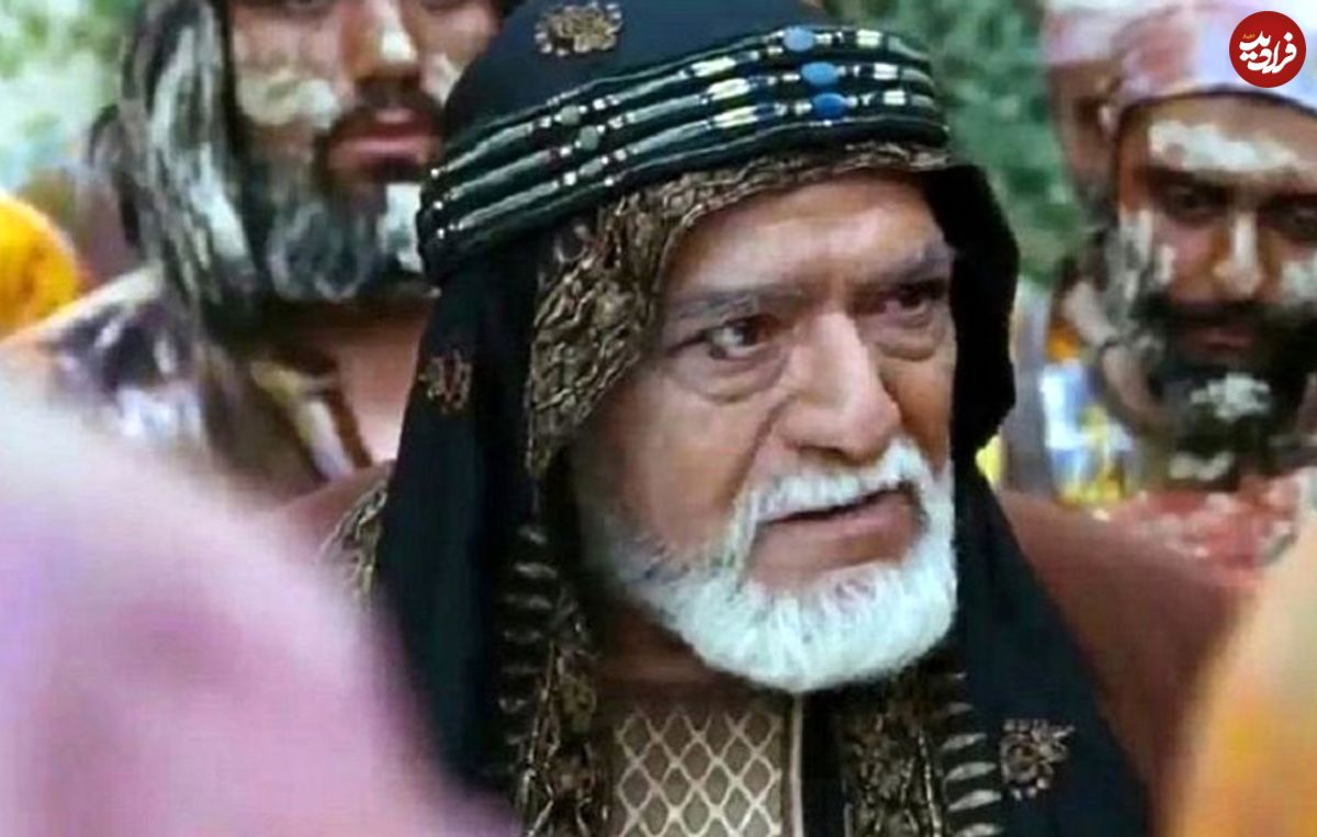 عکس؛ سفر به تاریخ؛ چهرۀ «سعد بن مسعود، عموی مختار» در 39 سالگی در یک فیلم؛ سال 1362