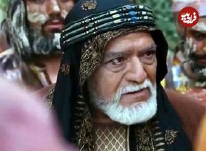 عکس؛ سفر به تاریخ؛ چهرۀ «سعد بن مسعود، عموی مختار» در 39 سالگی در یک فیلم؛ سال 1362