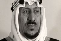 عکس؛ سفر در زمان؛ «ملک سعود پادشاه عربستان در حال اسب سواری»؛ سال 1332
