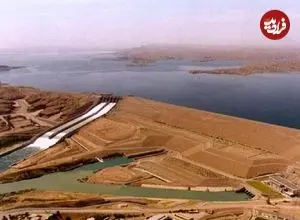 ببینید؛ یک سد بزرگ کشور سرریز شد
