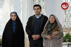 عکس| سفر زمان؛ «جواد جوادی» (بچه مهندس4) و همسرش «ندا دیبا» در تله‌کابین