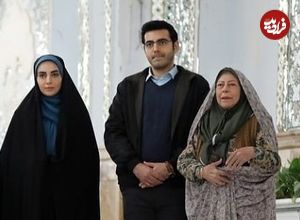 عکس| سفر زمان؛ «جواد جوادی» (بچه مهندس4) و همسرش «ندا دیبا» در تله‌کابین