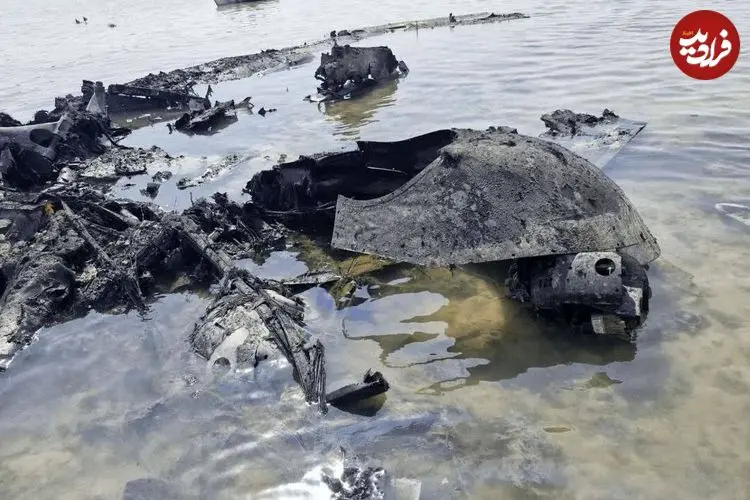 تصاویر| سپاه پهپاد هرمس را در سواحل هرمزگان منهدم کرد 
