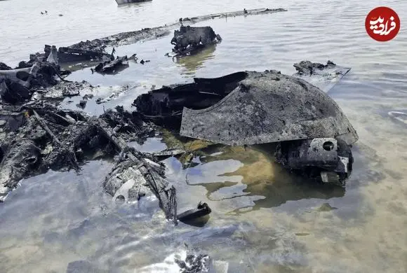 تصاویر| سپاه پهپاد هرمس را در سواحل هرمزگان منهدم کرد 