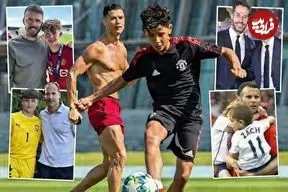 تصاویر| پسران فوتبالیست‌های مشهور جهان که می‌خواهند ستاره‌های آینده فوتبال باشند