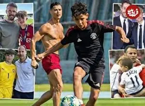 تصاویر| پسران فوتبالیست‌های مشهور جهان که می‌خواهند ستاره‌های آینده فوتبال باشند