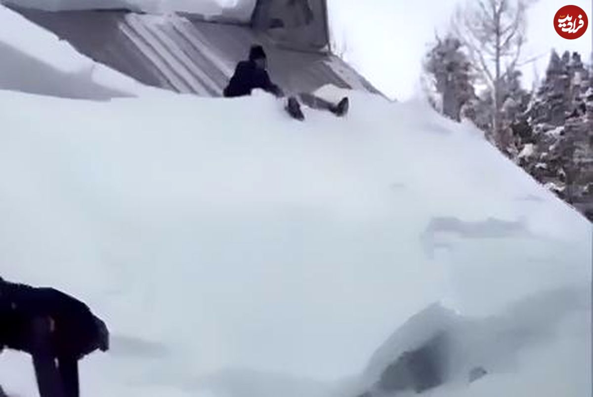 (ویدیو) برف روبی فوق حرفه ای
