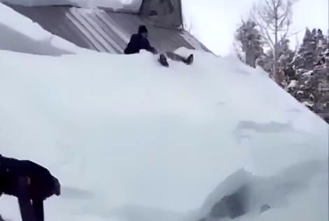 (ویدیو) برف روبی فوق حرفه ای